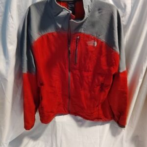 The North Face Men's Red and Gray Jacket